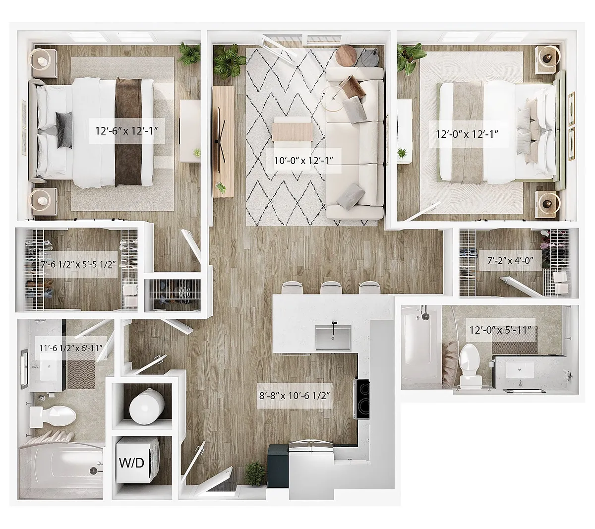 Floor plan The Bolton Mini