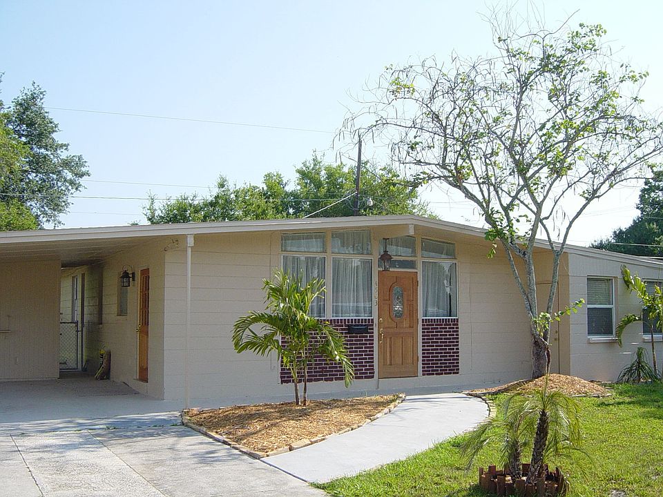 Front view of the home