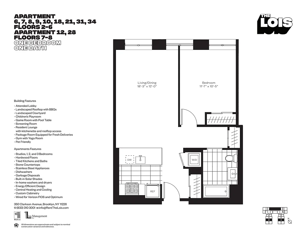 Building Photo - 350 Clarkson Ave #728