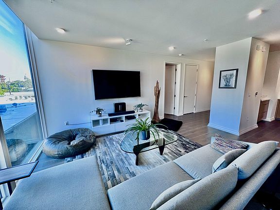 Open plan living space