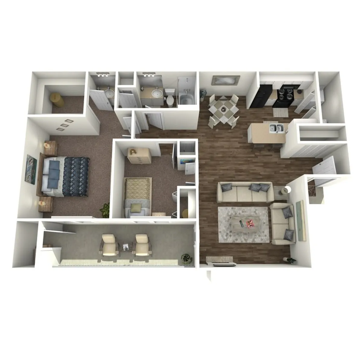 Floor plan B1