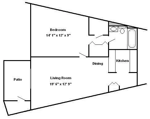 Floor plan Garden A