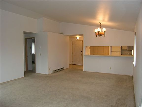 Hall, entry & kitchen