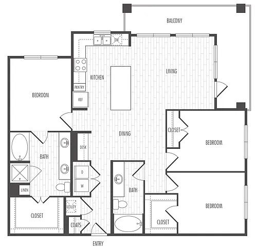 Floor plan Walter