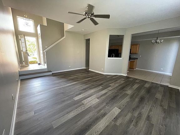 Front Entrance & Living Room