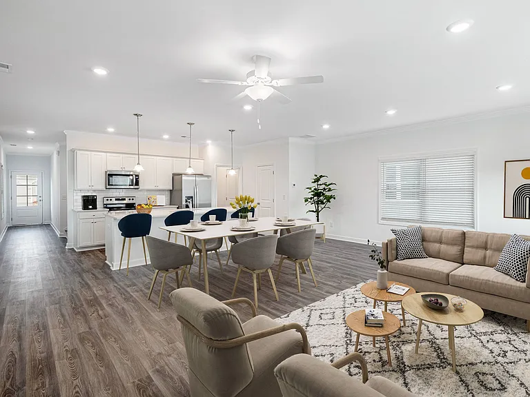 Elegant dining room featuring unforgettable family gatherings.
