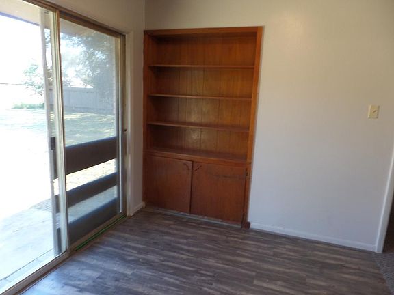 dinning with built in display and storage