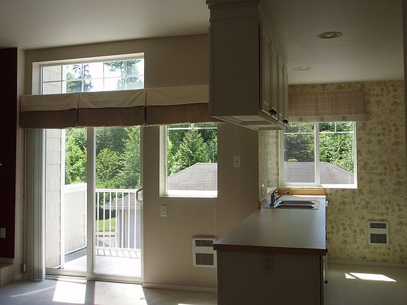 living room & balcony