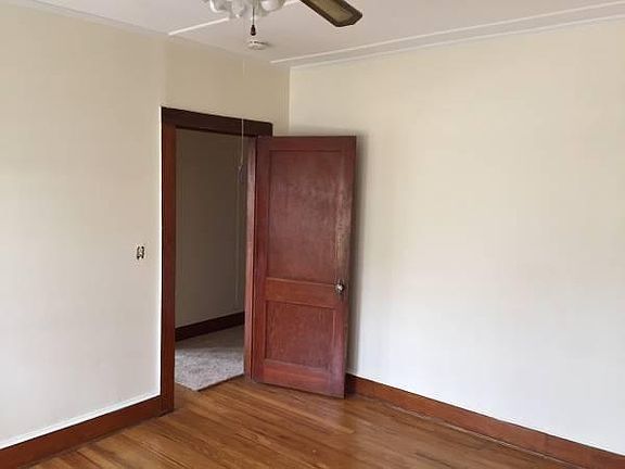 One of the three large bedrooms