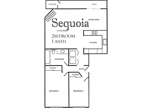 Floor plan Sequoia
