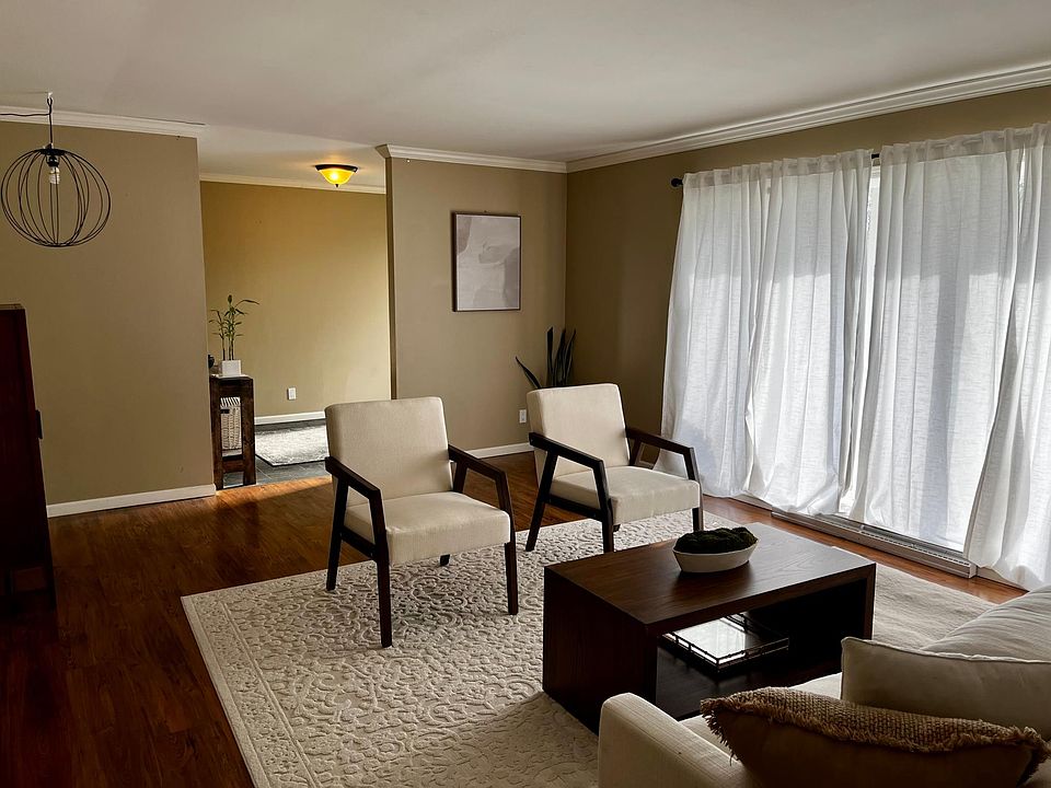 Front room and entry in back