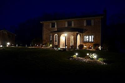 Night Lighted View  