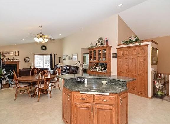Many cabinets with center island, large pantries. Upgraded quality thru out!