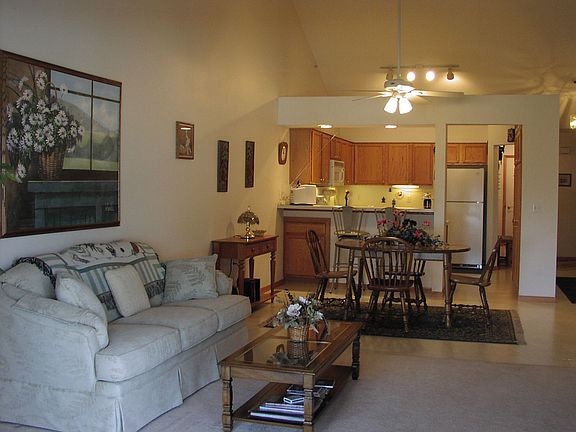 6908 Benton Way Living room looking towards the kitchen