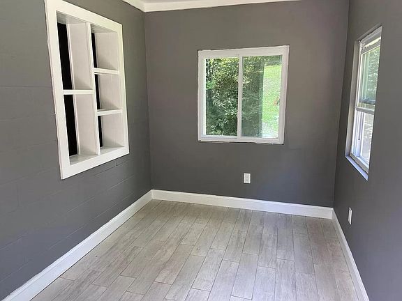 Window room, currently used as an office working from home