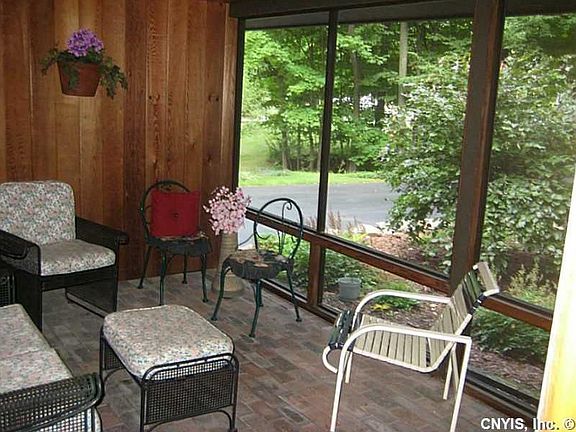 Porch - Screened. Sweet front screened porch for summer evenings and morning coffee.