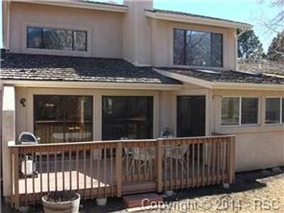 Rear Deck with Mountain View