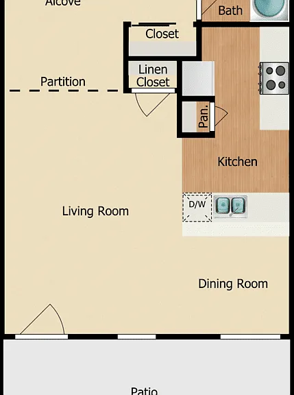 Plan A Floorplan Diagram