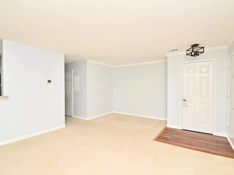 Lots of space to make an office area.