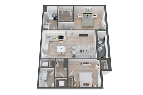 Floor plan B3