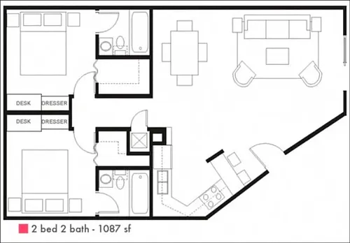 Floor plan B3