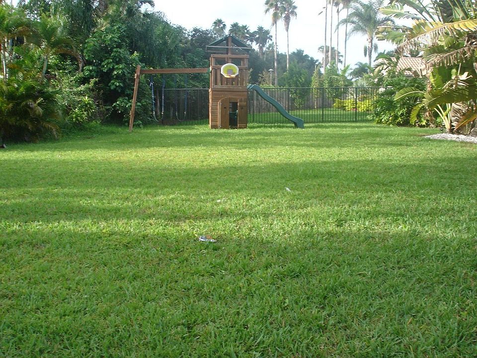 Huge backyard