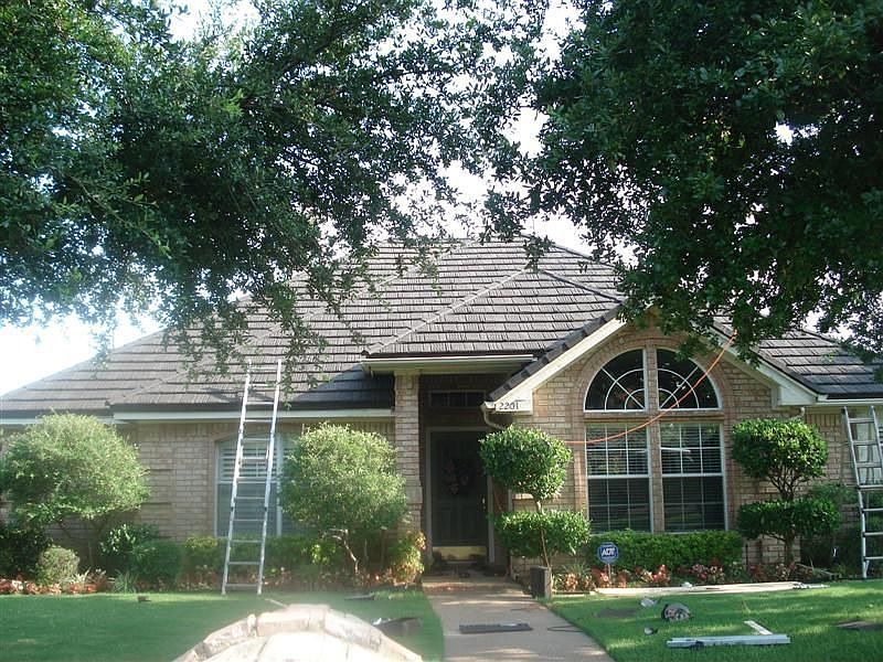 New steel roof 2007