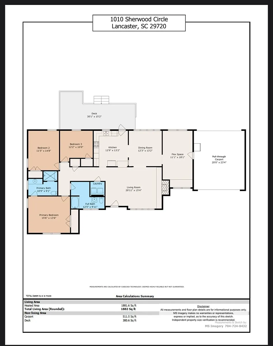 layout - 1010 Sherwood Cir