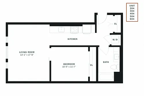 Floor plan Coen Urban U1
