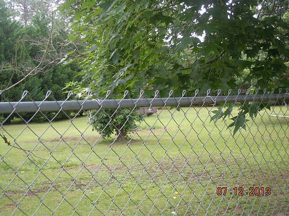 fenced in large back yard