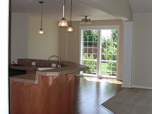 kitchen to dining view