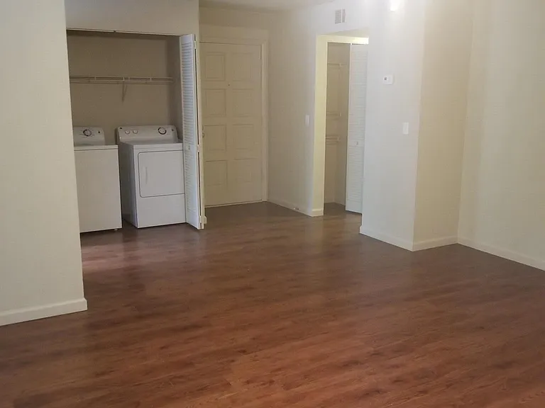 Full size washer and dryer included in every unit