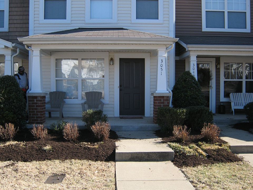 Front of Town Home