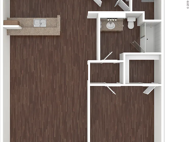 Rome: Beds - 1: Baths - 1: SqFt Range - 833 to 833