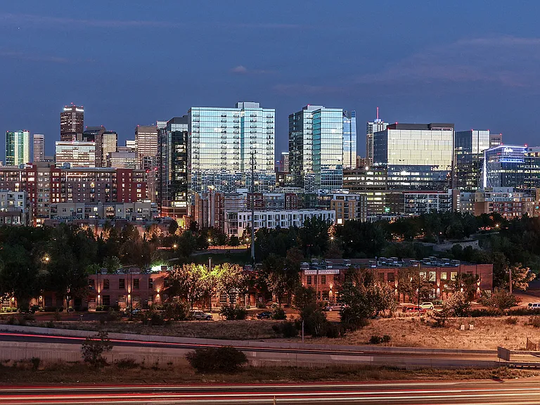 Our ideal location in the Lower Highlands neighborhood looks upon gorgeous city and mountain views