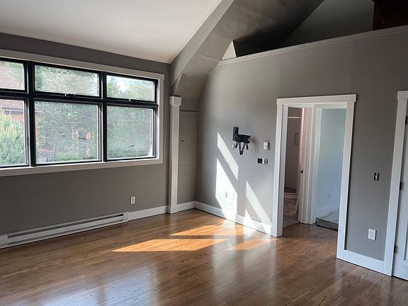 Living room has mount ready for your large screen TV