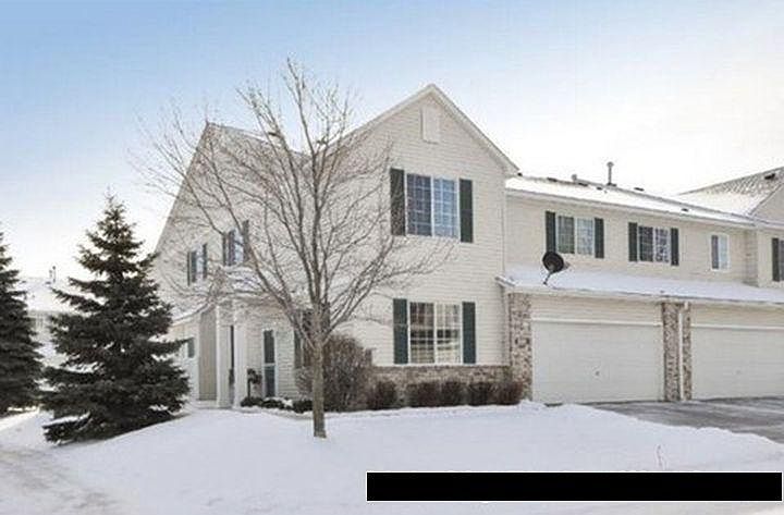 Street view of the town home