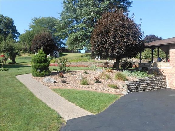 Walkway to lovely 1/2 acre