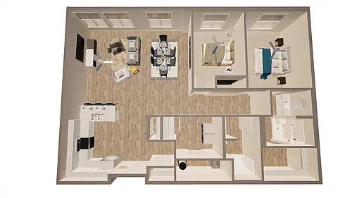 Floor plan The Hamilton