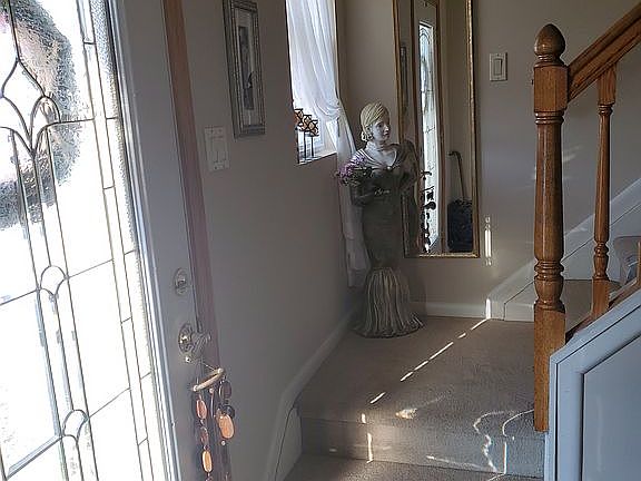 Beautiful leaded glass front