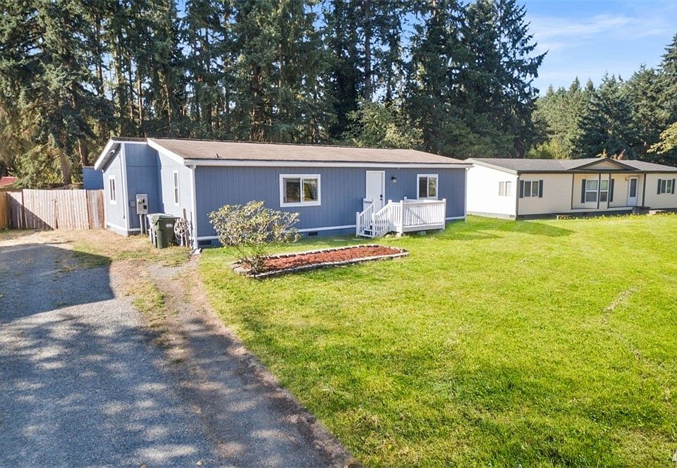 Welcome to 3106 253rd St Ct E. A nice 2 bed/1.75 bath home on a big lot.