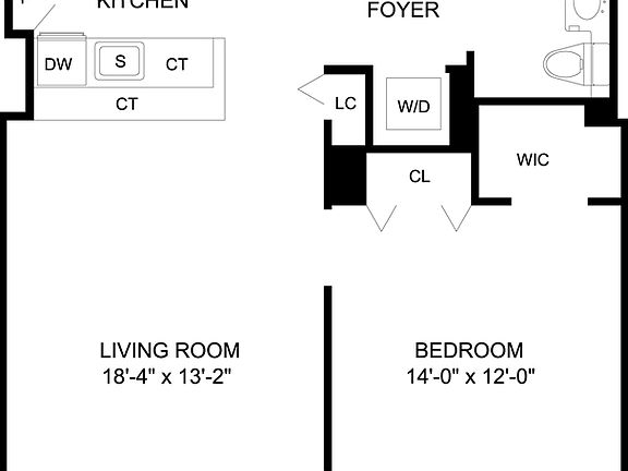 2nd image of 320 W 38th St APT 714