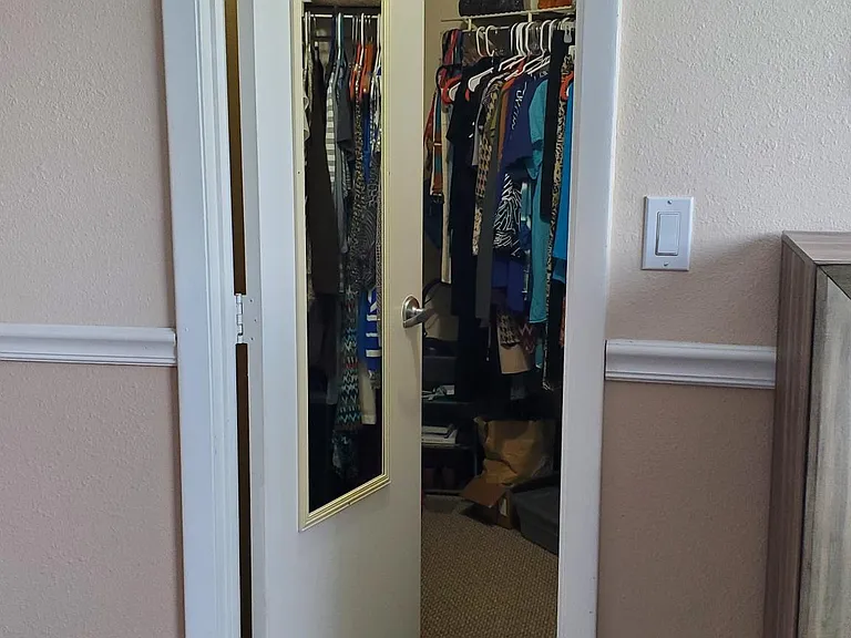 Large walk-in closet