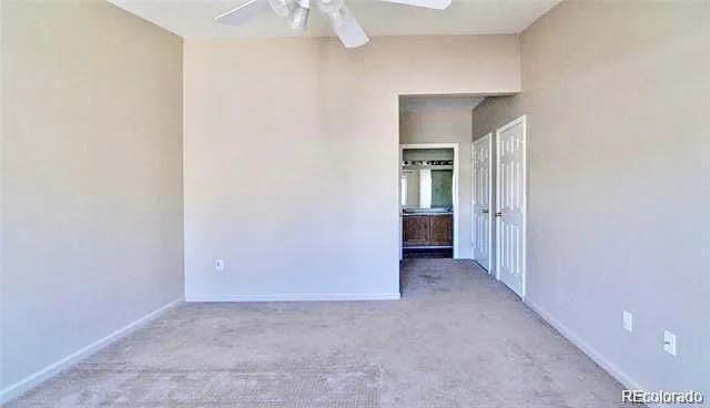 Master bedroom with attached master bath.