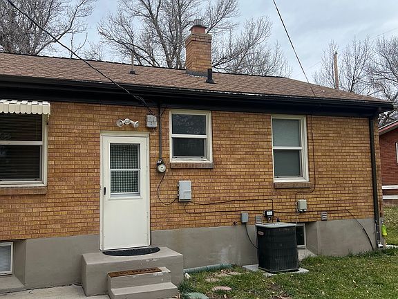 Rear of the house.