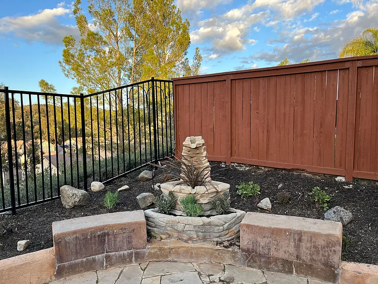 Low maintenance, low water plants with drip irrigation