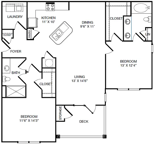 Floor plan B1 - Reimagine