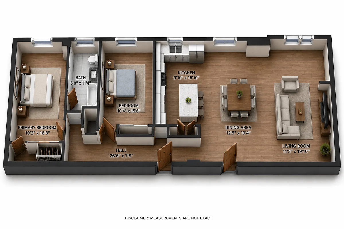 Floor plan 203