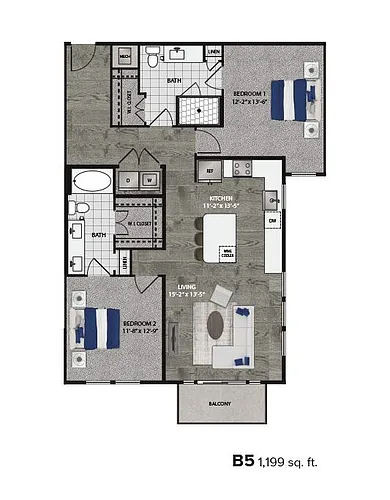 Floor plan B5 Essential Housing