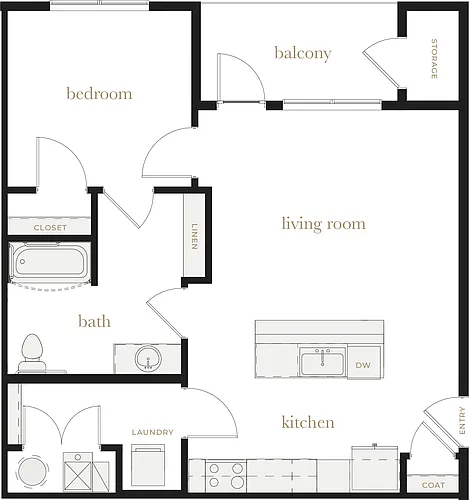 Floor plan A21